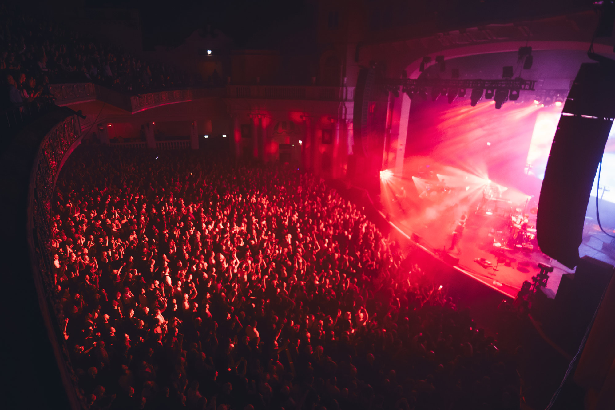 Faithless live, lighting by Placing Shadows