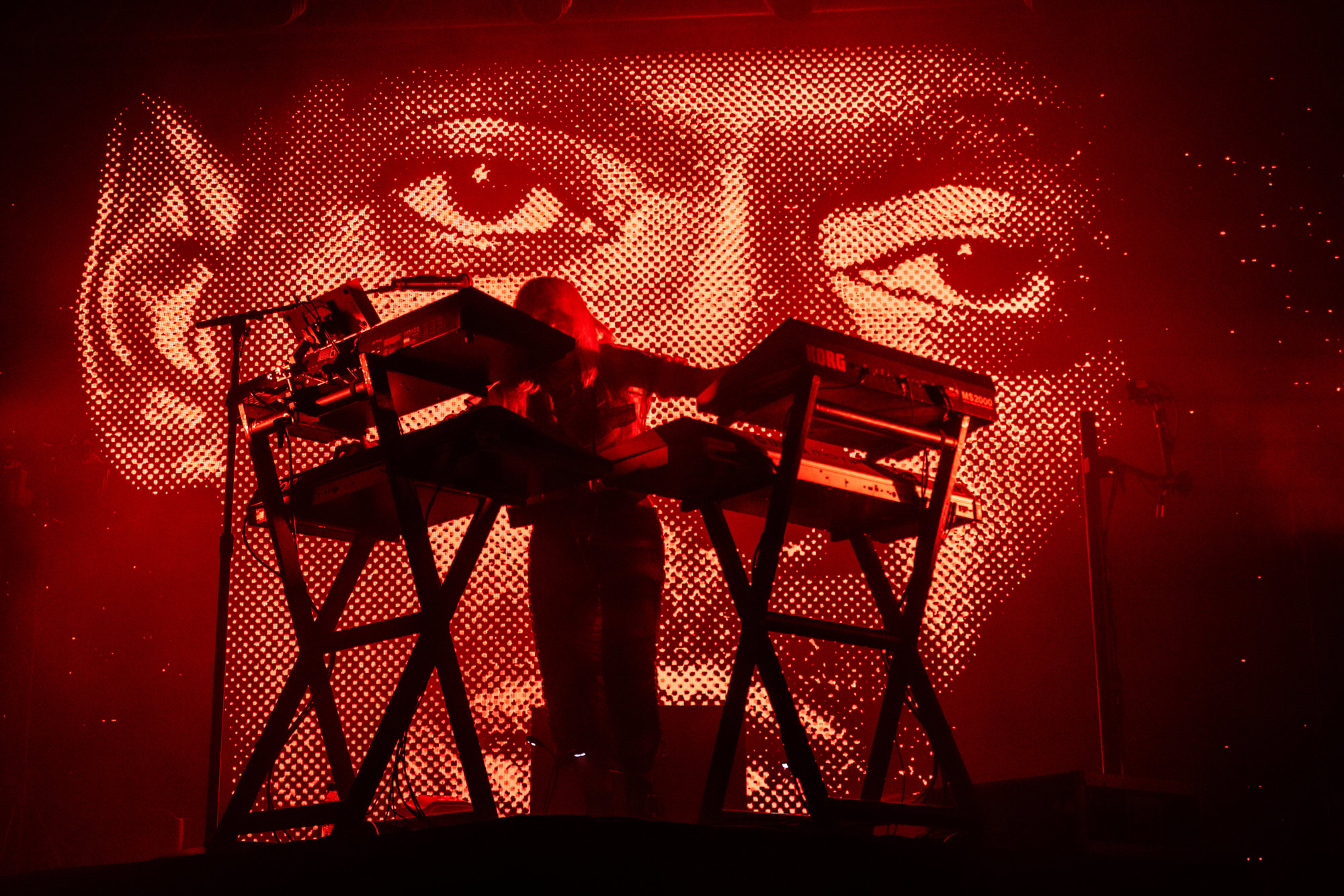 Faithless live, lighting by Placing Shadows